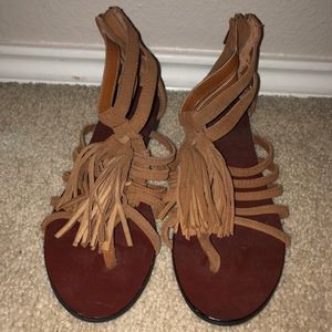 Tassel sandals